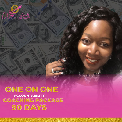 One on One accountability COACHING PACKAGE for 90 days